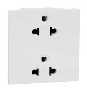 Ổ CẮM ĐÔI 3 CHẤU 16A SIZE 3S (CẮM NHANH)